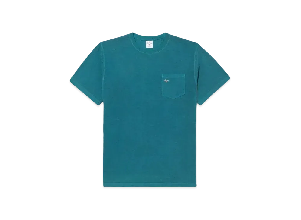 Noah Core Logo Pocket Tee "Deep Teal"