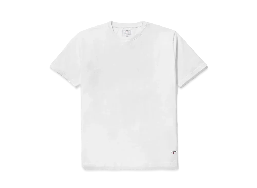 Noah Classic Recycled Cotton Tee "White"