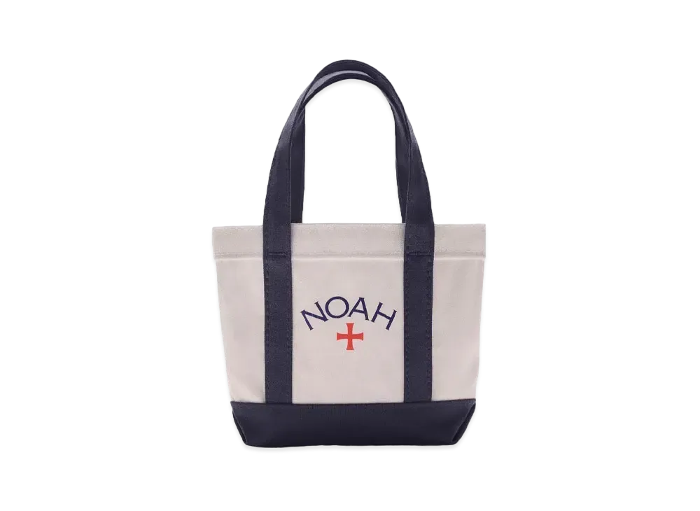 Noah Mini Core Logo Tote "White/Navy"