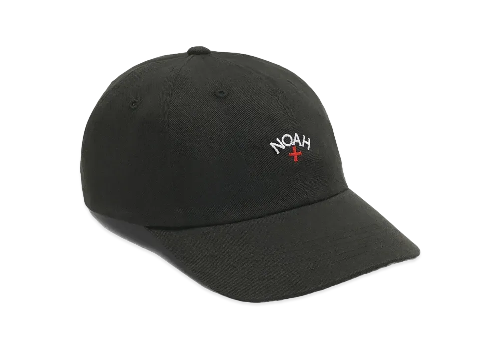 Noah Core Logo 6-Panel "Black"