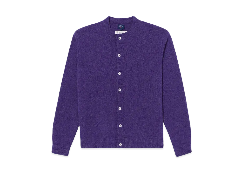 Noah Shetland Cardigan "Royal Violet"