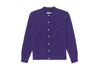 Noah Shetland Cardigan "Royal Violet"