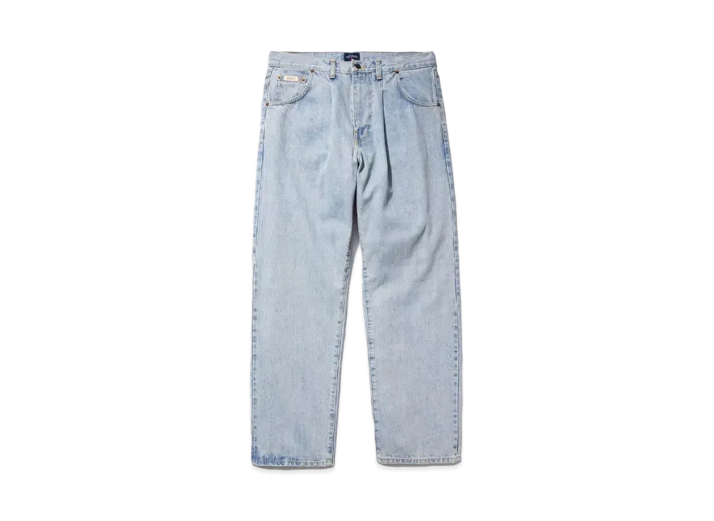 Noah Pleated Jeans "Light Wash"