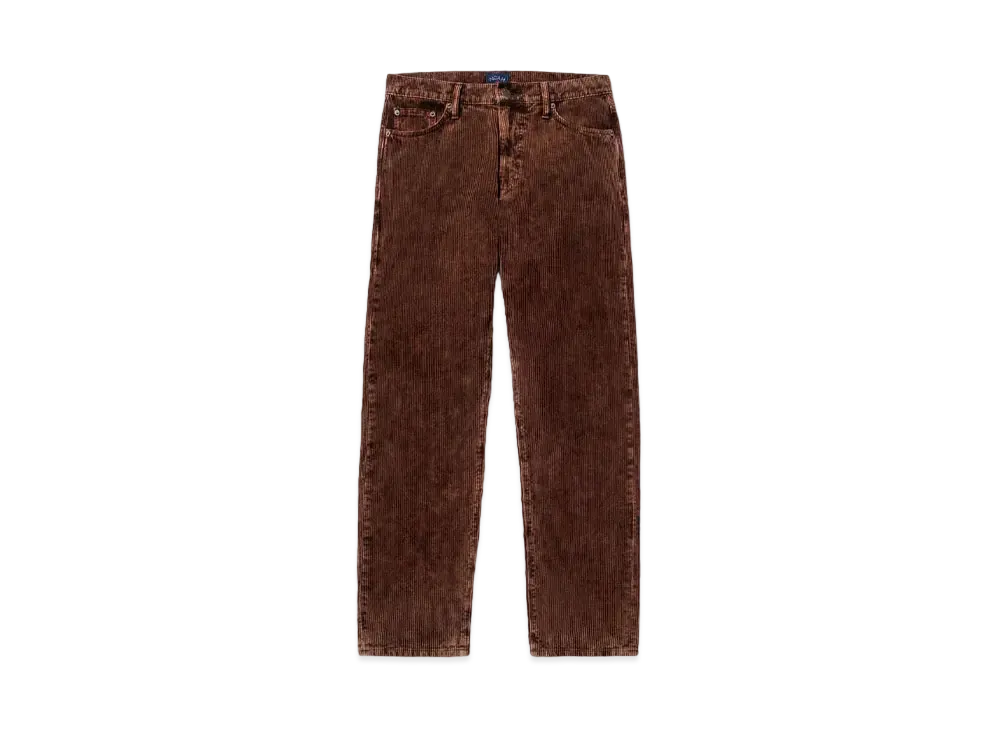 Noah Salt Wash Corduroy 5-Pocket Jeans "Brown"