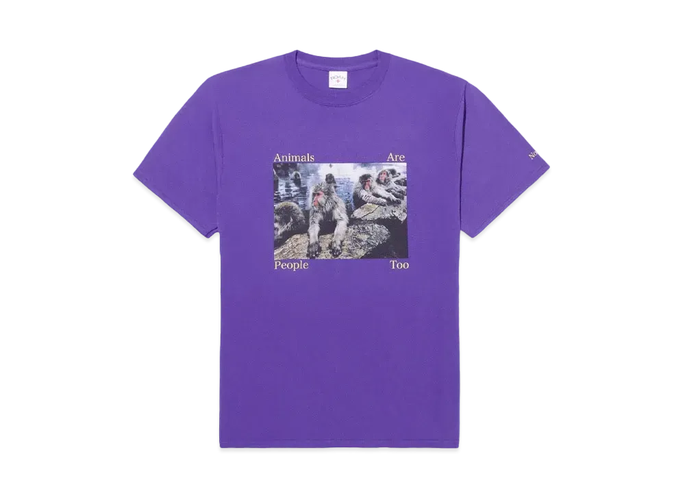 Noah Animals Are People Too Tee "Purple"