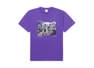 Noah Animals Are People Too Tee "Purple"