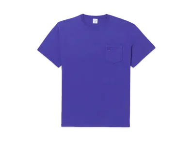 Noah Core Logo Pocket Tee "Cobalt"