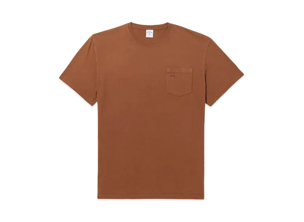 Noah Core Logo Pocket Tee "Tobacco"