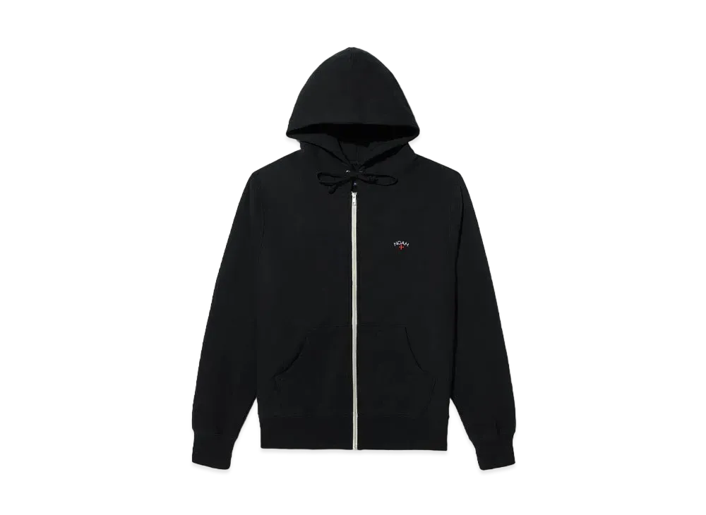 Noah Classic Lightweight Zip-Up Hoodie "Black"