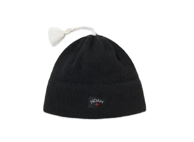 Noah Wool Tassel Beanie "Black"