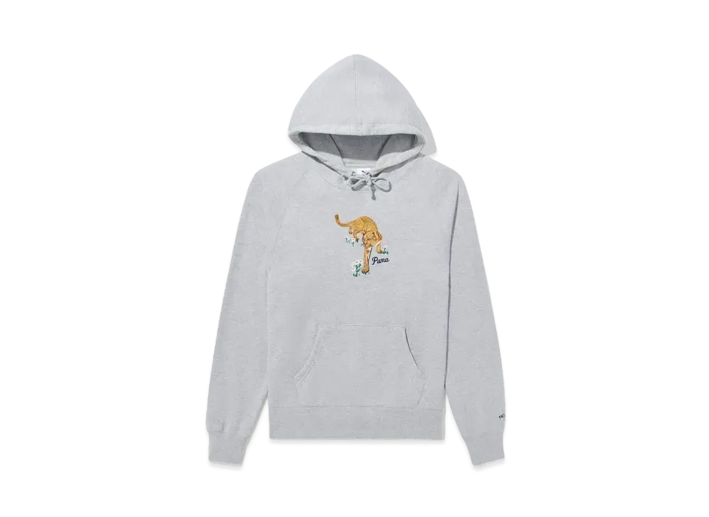 PUMA X NOAH ラグラン フーディ パーカー Grey Navy 送料込み PUMA X NOAH ラグラン フーディ パーカー Grey Navy 送料込み