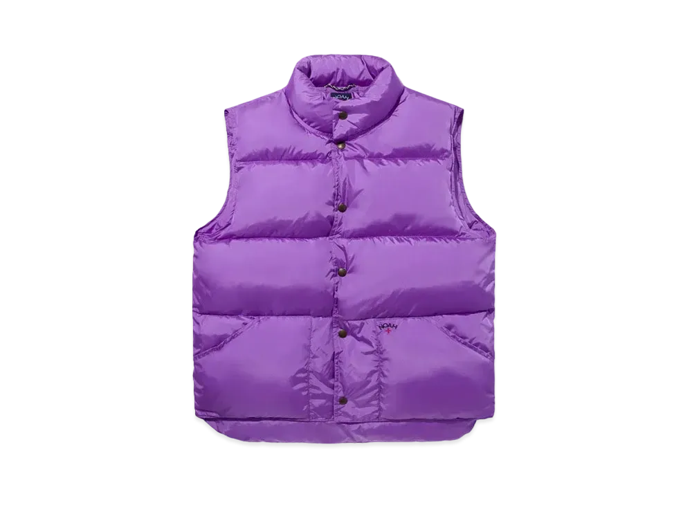Noah Puffer Vest "Violet"