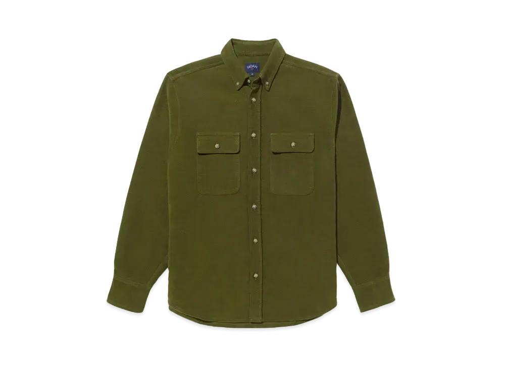 Noah Moleskin Shirt "Olive"