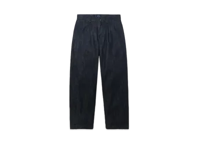Noah Double-Pleated Denim Pant "Indigo"