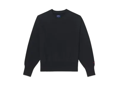Noah High Rib Crewneck "Black"