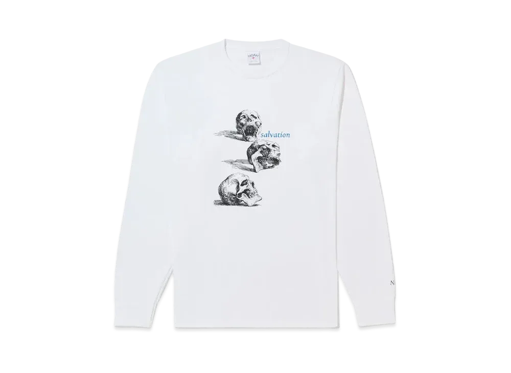 Noah Salvation Long Sleeve Tee "White"