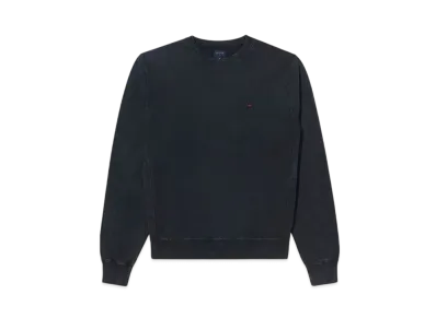 Noah Salt Wash Crewneck "Black"