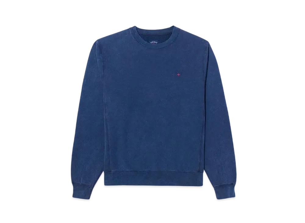 Noah Salt Wash Crewneck "Navy"