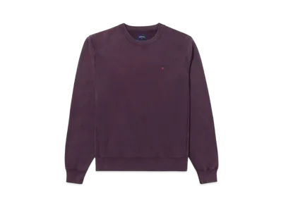 Noah Salt Wash Crewneck "Burgundy"