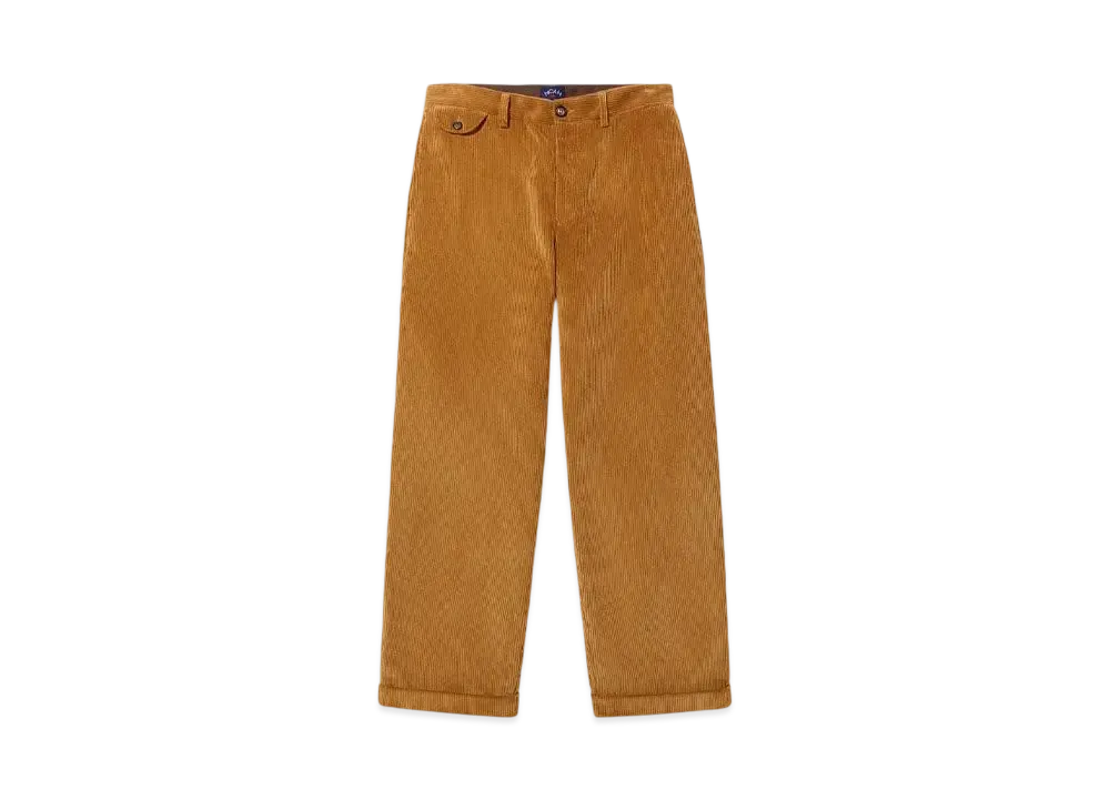 Noah Corduroy Stovepipe Pant "Fawn"