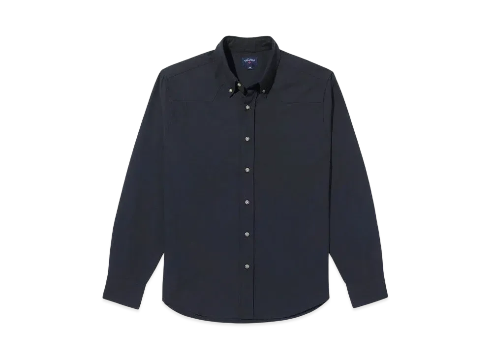 Noah Western Oxford Shirt "Black"
