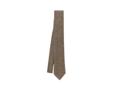 Noah Donegal Tweed Necktie "Brown"