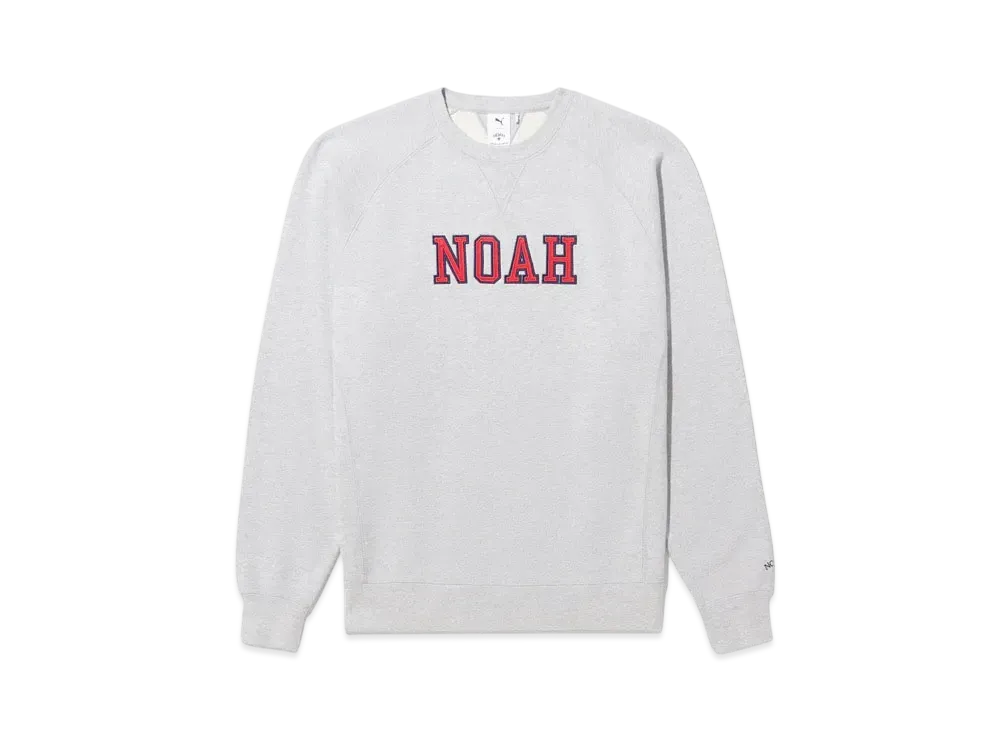 Noah x PUMA Varsity Crewneck "Hether Grey"
