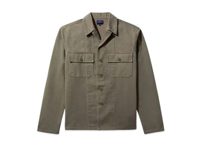 Noah Military Shirt "Army Green"