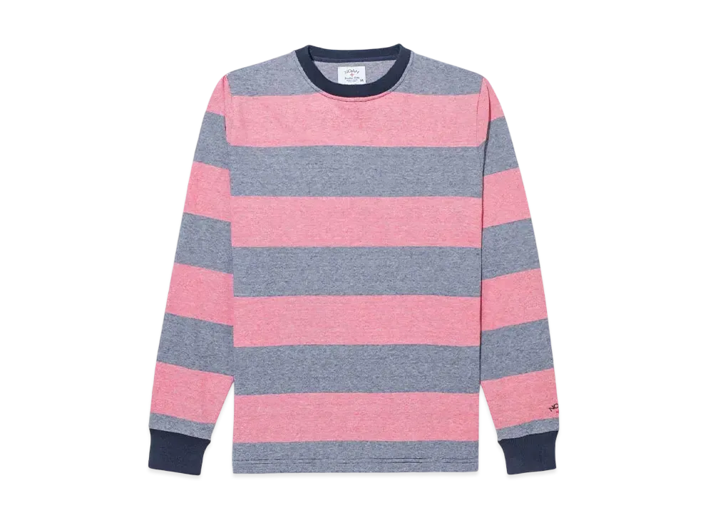 Noah Tiger Hoop Stripe Practice Top "White/Navy/Red"