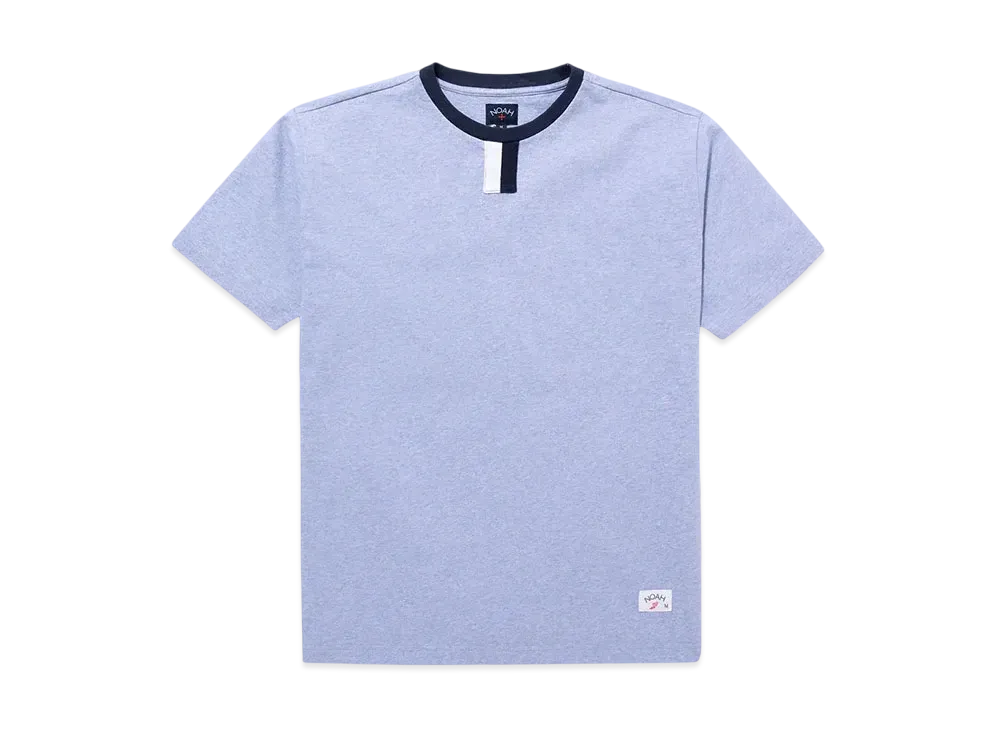 Noah Tab Tee "Heather Blue"