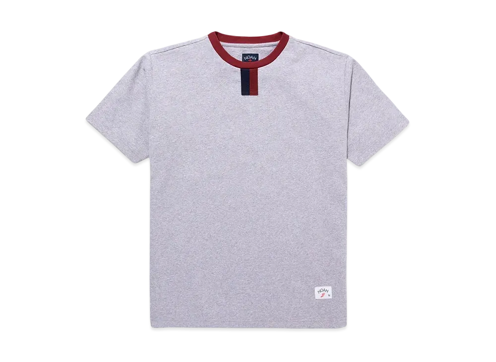Noah Tab Tee "Hether Grey"