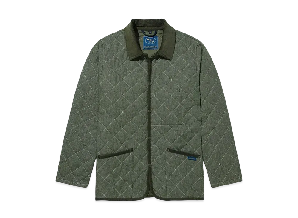 Noah x Lavenham Denham Jacket "Green"