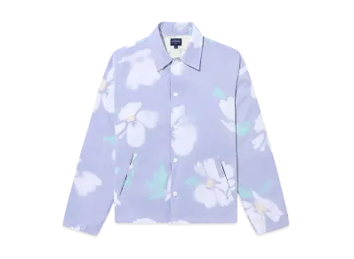Noah Double-Layer Campus Jacket "White/Multi"