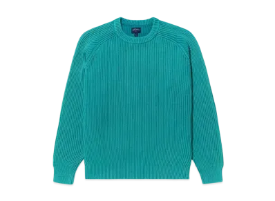 Noah Summer Shaker Sweater "Turquoise"