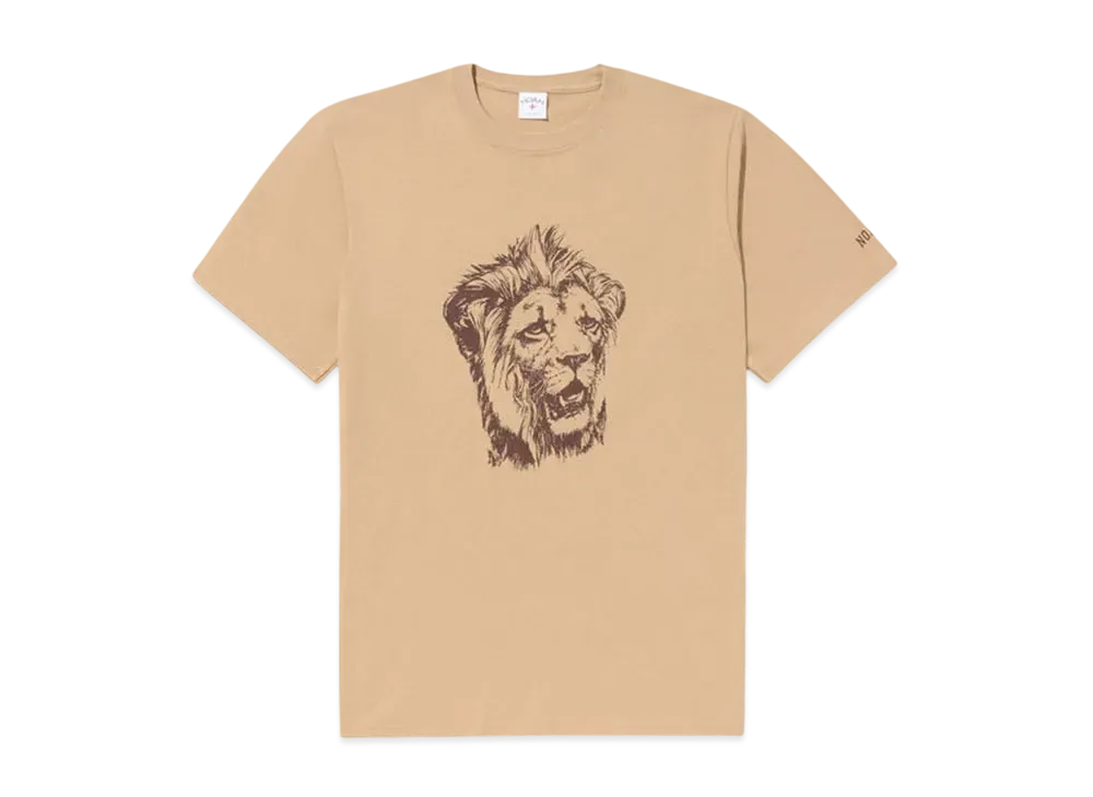 Noah Lion Head Tee "Sand"