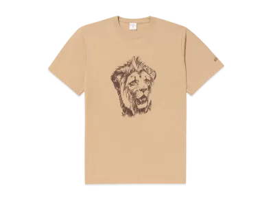 Noah Lion Head Tee "Sand"
