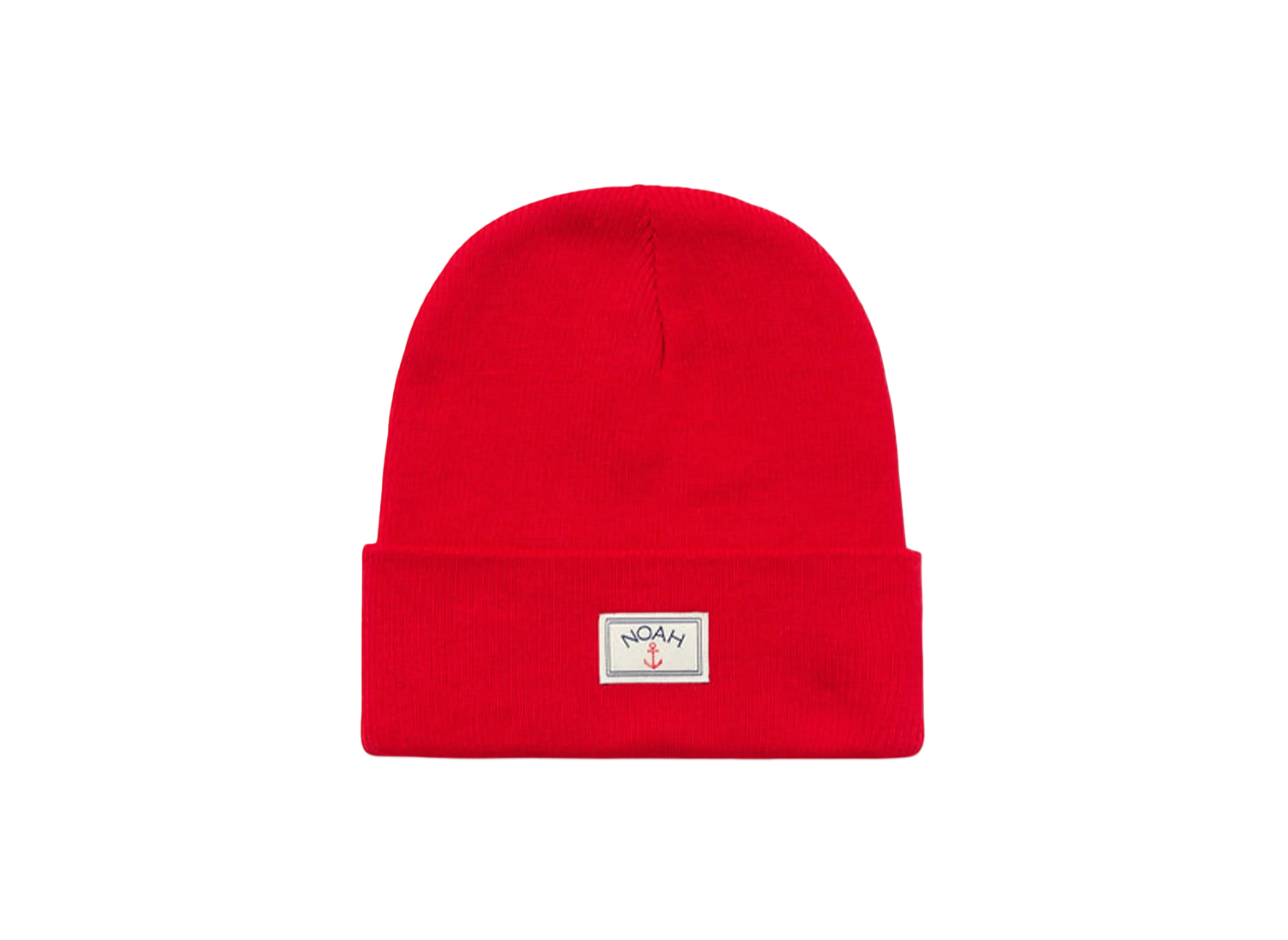Noah Anchor Logo Beanie "Red"
