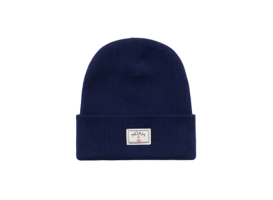Noah Anchor Logo Beanie "Navy"