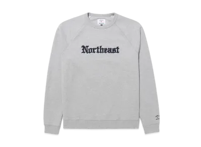 Noah x Barbour Northeast Crewneck "Hether Grey"