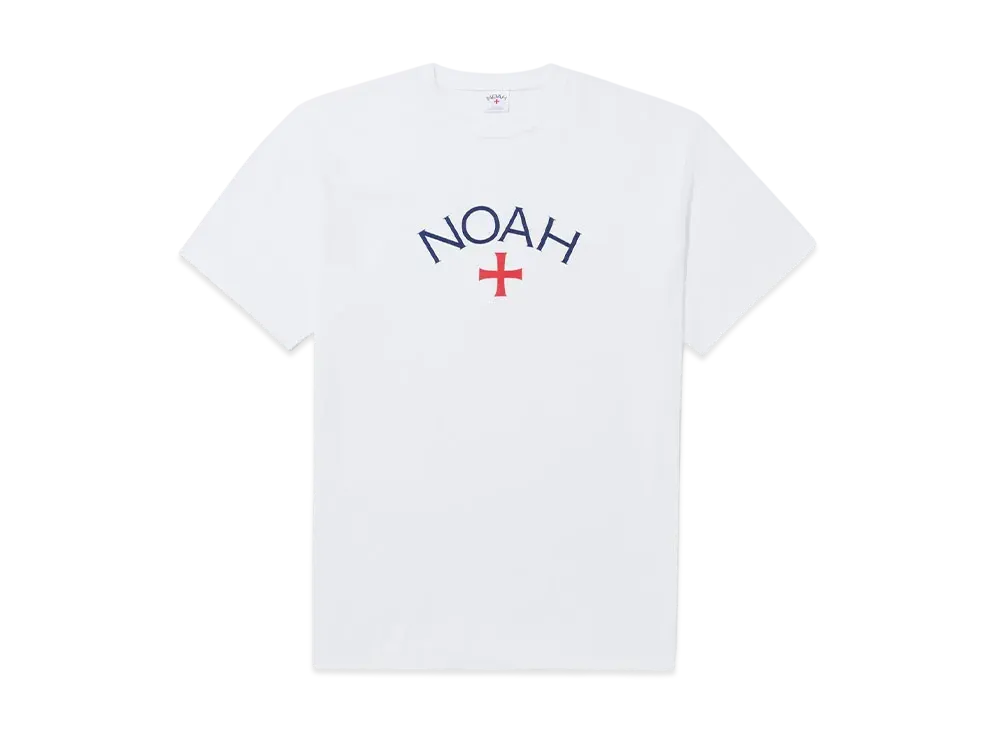 Noah Core Logo Tee "White"