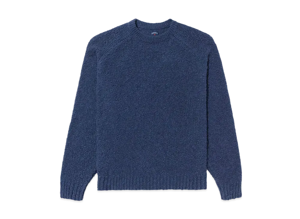Noah Popcorn Yarn Sweater "Blue"