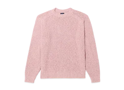 Noah Popcorn Yarn Sweater "Pink"