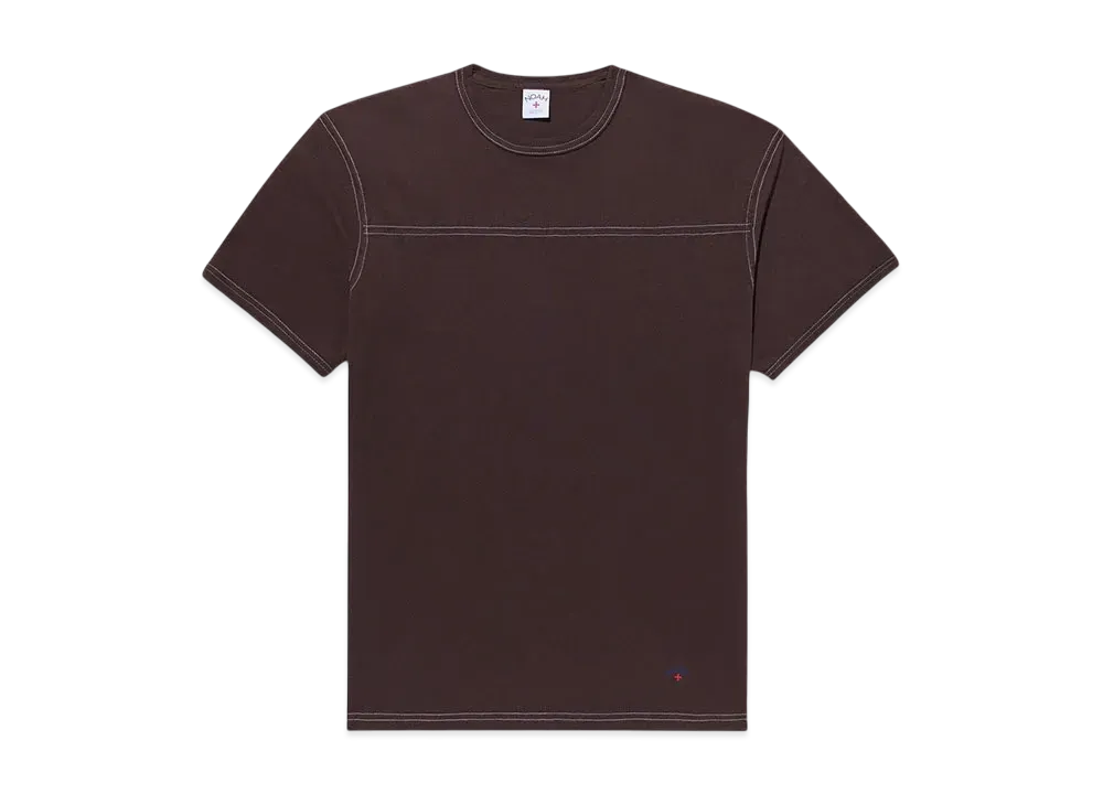 Noah Football Top "Dark Brown"