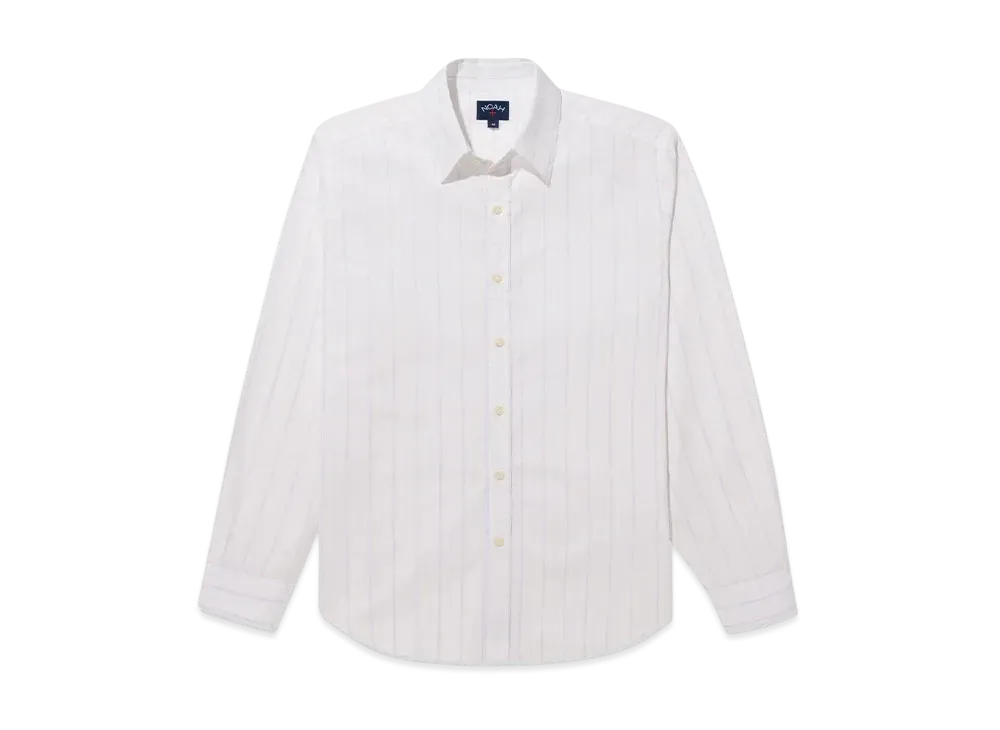 Noah Poplin Dress Shirt "Pink/Blue"