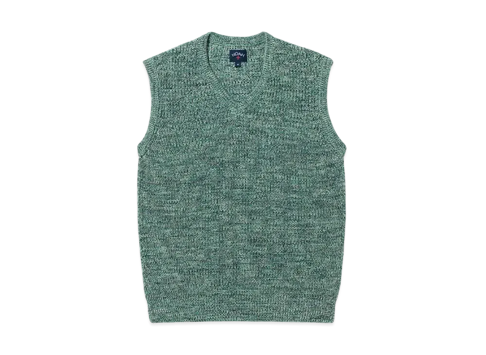 Noah Twisted Yarn Sweater Vest "Green"