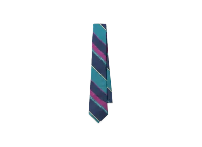 Noah Multi Stripe Silk Necktie "Multi"
