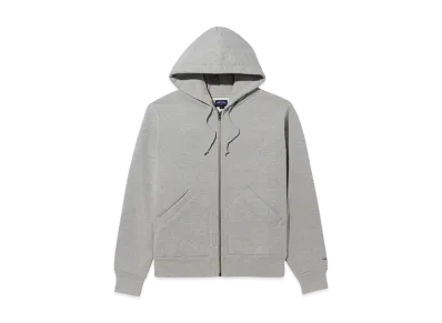 Noah Heavyweight Zip-Up Hoodie "Hether Grey"