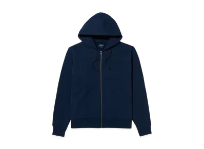 Noah Heavyweight Zip-Up Hoodie "Navy"