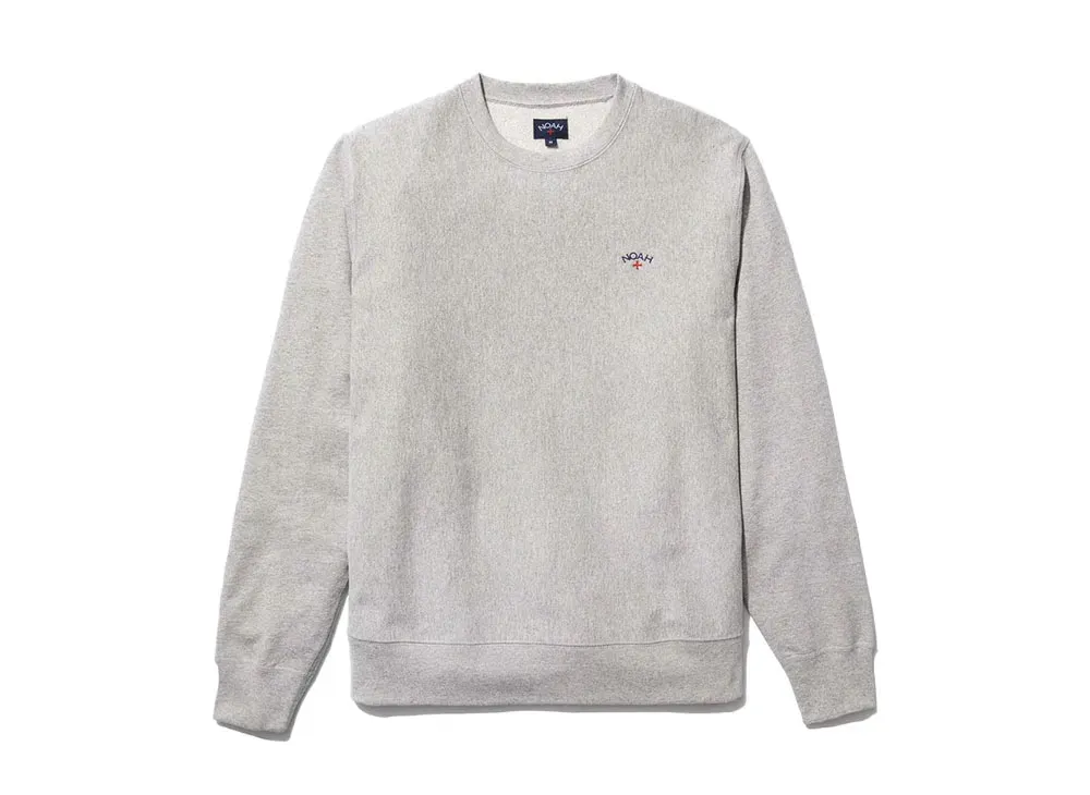 Noah Core Classic Crewneck "Hether Grey"