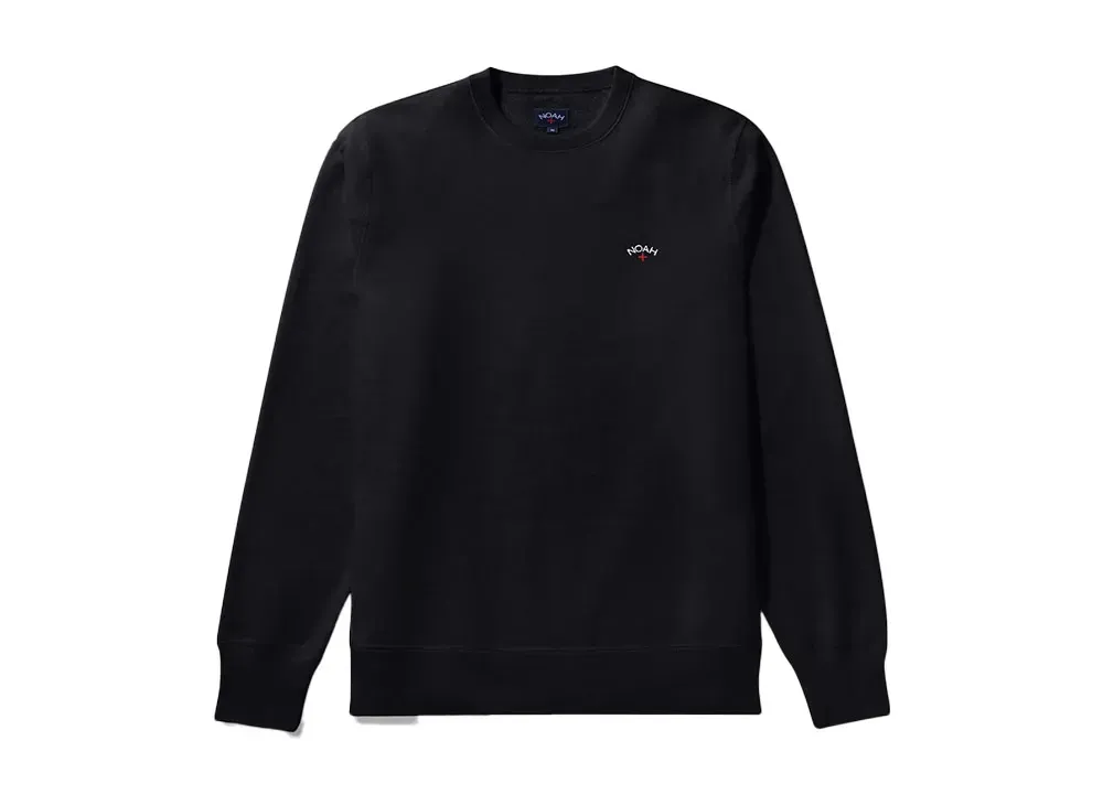 Noah Core Classic Crewneck "Black"